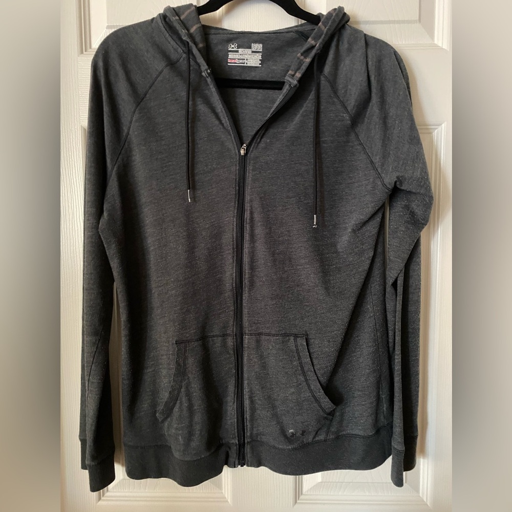 Under Armour HeatGear Semi-Fitted Zip Up Hoodie